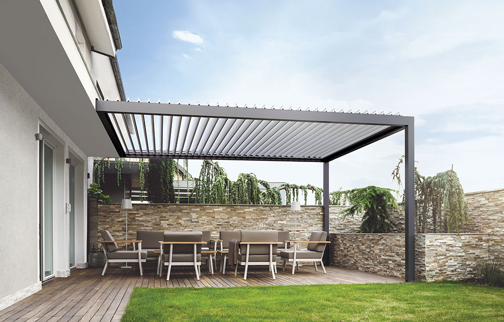 Découvrez la nouvelle Pergola Bioclimatique Gibus MOVIE